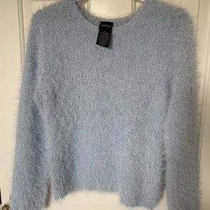Fuzzy Sky Blue Sweater